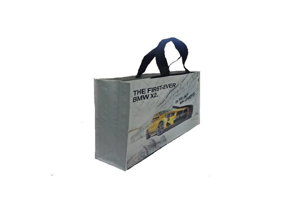 กระเป๋ากระสอบ เย็บกุ๊น Shopping Bag กระเป๋ากระสอบ เย็บกุ๊น Shopping Bag